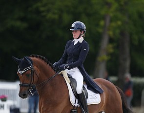 Flore de Winne and Mac Donovan at the 2019 CDIO Compiègne :: Photo © Astrid Appels