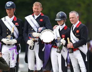 Team Great Britain wins the Nations Cup at the 2019 CDIO Compiègne :: Photo © Astrid Appels