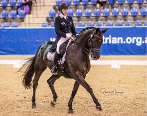 Rozzie Ryan and Jarrah R at the 2019 CDI Sydney :: Photo © Stephan Mowbray