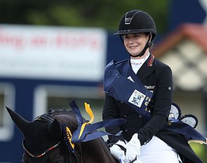 Valentina Pistner and Flamboyant at the 2019 CDIO-PJYR Hagen :: Photo © Astrid Appels