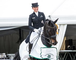 Belinda Weinbauer and Fustanella OLD at the 2019 CDI-W Mariakalnok :: Photo © Lukasz Kowalski