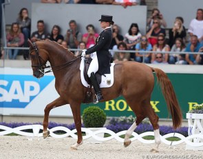 Isabell Werth and Bella Rose at the 2019 CDIO Aachen :: Photo © Astrid Appels