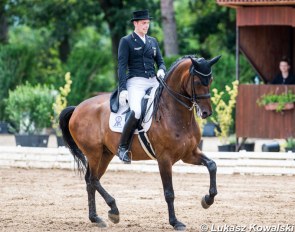 Frederic Wandres and Westminster at the 2019 CDI-W Brno :: Photo © Lukasz Kowalski