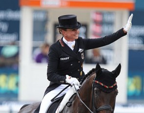 Dorothee Schneider and Showtime at the 2019 European Dressage Championships :: Photo © Astrid Appels