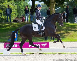 Charlotte Fry and Kjento in the 2019 Pavo Cup Semi-Finals :: Photo © Digishots