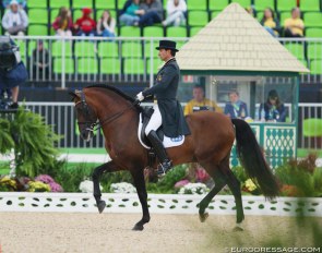 Jose Daniel Martin Dockx and Hamton Green Farms' Grandioso at the 2016 Olympic Games in Rio :: Photo © Astrid Appels