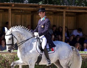 Rodrigo Torres and Fogoso win the 2019 Portuguese Grand Prix Championship at the 2019 CDI Lisbon :: Photo © Rui Pedro Godinho