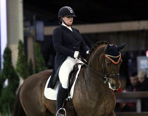 Lisanne Zoutendijk on Watteau at the 2019 CDI Lier :: Photo © Astrid Appels
