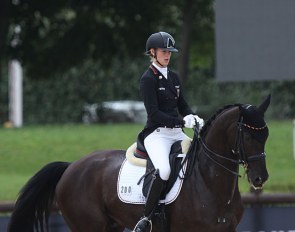 Ann-Kathrin Lindner on Sunfire at the 2019 European Under 25 Championships :: Photo © Astrid Appels