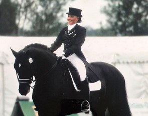Elisa Swanenberg and Akatschi at the CDIO Hickstead