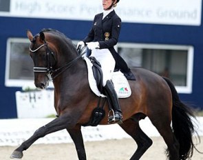Isabel Freese and Bordeaux at the 2018 CDI Hagen :: Photo © Astrid Appels