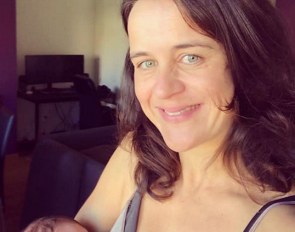 Sarah Furtado (née Warne) and her newborn daughter Madalena Furtado