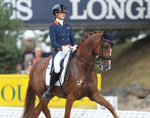 FS Las Vegas at the 2018 European Young Riders Championships :: Photo © Astrid Appels