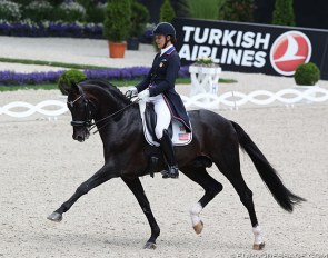 Adrienne Lyle and Betsy Juliano's Salvino at the 2019 CDIO Aachen :: Photo © Astrid Appels