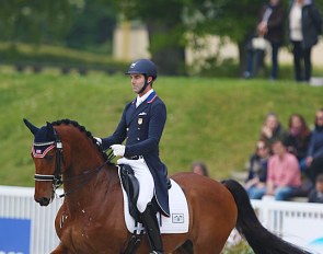 Nick Wagman and Don John at the 2019 CDIO Compiègne :: Photo © Astrid Appels
