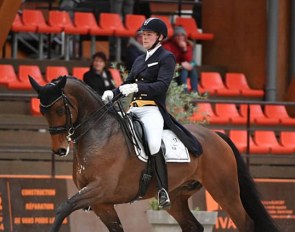 Henri Ruoste and Kontestro DB at the 2020 CDI Le Mans :: Photo © Les Garennes