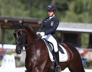 Cosima von Fircks and Diabolo at the 2018 CDI Fritzens :: Photo © Astrid Appels