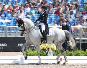 Emma Kanerva and Heartbreaker at the 2018 World Equestrian Games :: Photo © Astrid Appels
