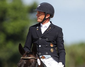 Christoph Koschel at the 2020 Global Dressage Festival :: Photo © Astrid Appels