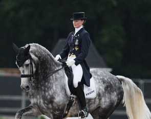 Without a doubt the Grand Prix Shooting Stars of 2014, Marina Mattsson and Cassio. And then the horse was sold :: Photo © Astrid Appels