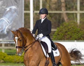 Sofie Lexner and Tobajo Pik Disney at the 2017 CDI Nieuw en St. Joosland :: Photo © Digishots