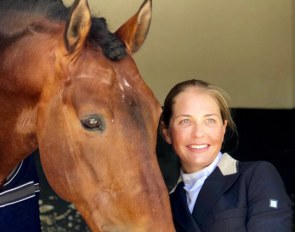 Irina Zakhrabekova and Armas Balago II achieve two personal best scores at the 2020 CDI Cascais in Portugal :: Photo © Rui Pedro Godinho