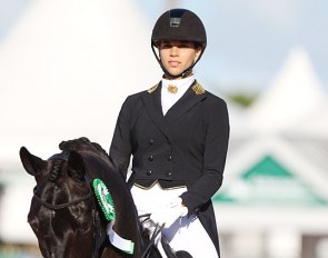 Naima Moreira Laliberté and Statesman at the 2020 CDI Wellington :: Photo © Astrid Appels