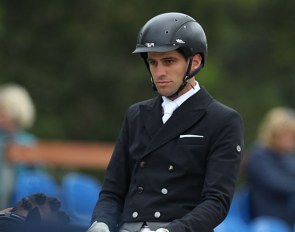 Ivan Nieto Sanchez competing in the Louisdor Cup qualifier at the 2019 CDI Hagen :: Photo © Astrid Appels