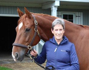 Anne Leueen followed the webinar on The Training Scale brought by Canadian Grand Prix riders Tina and Jaimey Irwin. 