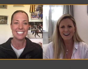 Charlotte Dujardin checks in with Horse&Country's Jenny Rudall