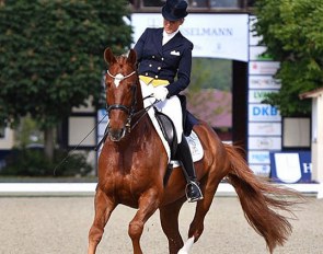 Insa Hansen competing Brakelmann B at the 2020 CDN Hagen in June :: Photo © Ruchel