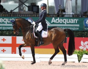 Megan Lane and Zodiac MW at the 2020 CDI Wellington :: Photo © Astrid Appels