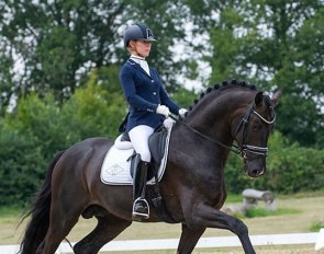 Jessica Lynn Thomas and Secret at the 2020 CDN Munster :: Photo © Sabine Wegener