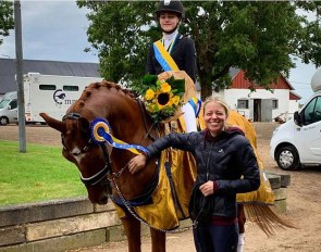 Irma Wickstrom and Bossa Nova are the 2020 Swedish Children Champions