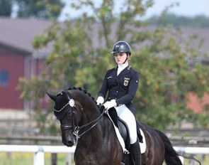 Luca Collin and Descolari at the German team selection trial in Warendorf :: Photo © Mirka Nilkens