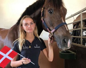 Liva Addy Guldager Nielsen with Don Caballero