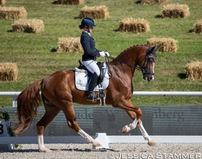 NIcola Haug and Fabritius at the 2020 CDN Donzdorf :: Photo © Jessica Stammer