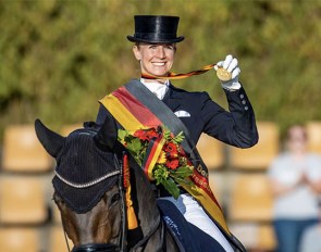 Jessica von Bredow-Werndl and Dalera BB win GP Special Gold at the 2020 German Dressage Championships :: Photo © Stefan Lafrentz