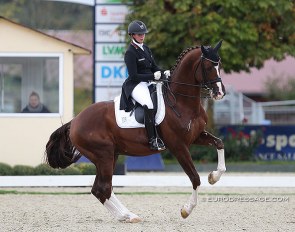 Evelyn Eger and Flynn PCH at the 2020 CDI Hagen :: Photo © Astrid Appels