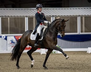 Charlotte Dujardin and Mount St. John Freestyle at the 2020 CDI Keysoe :: Photo © Jess Photography