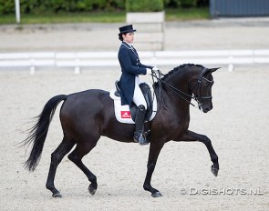 Danielle van Mierlo and Dayano at the 2017 CDI Roosendaal :: Photo © Digishots
