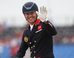 British Spencer Wilton helped secure team bronze at the 2018 World Equestrian Games :: Photo © Astrid Appels