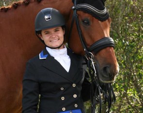 Kendall Cox and Diamantino II at Wellington, Florida