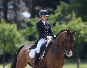Kaylee Gouda and Don Juan at the 2017 CDIO-YR Hagen :: Photo © Astrid Appels