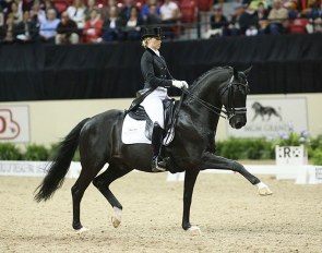 Morgan Barbançon and Painted Black at the 2015 World Cup Finals in Las Vegas