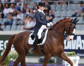 Michelle Hagman and Chagall H at the 2019 CDIO Aachen :: Photo © Astrid Appels