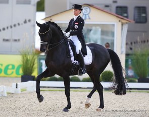 Victoria Max-Theurer and Rockabily at the 2020 CDI Hagen :: Photo © Astrid Appels
