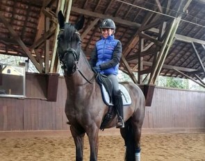 Caroline-Marie Scheufele is home again and returns her focus on riding with new star, Dante's Pearl