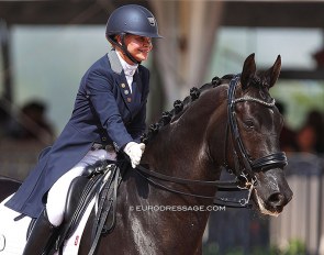 Adrienne Pot and Bon-Ami at the 2020 CDI Wellington :: Photo © Astrid Appels