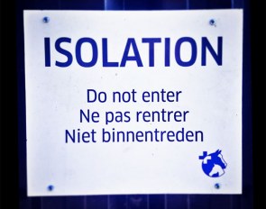 All horses that came from CSI Valencia need to be isolated and tested